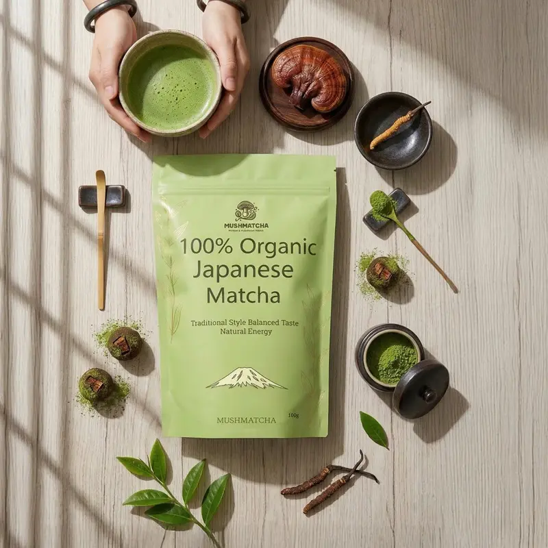 100% Organic Matcha Green Tea - Imagen 3