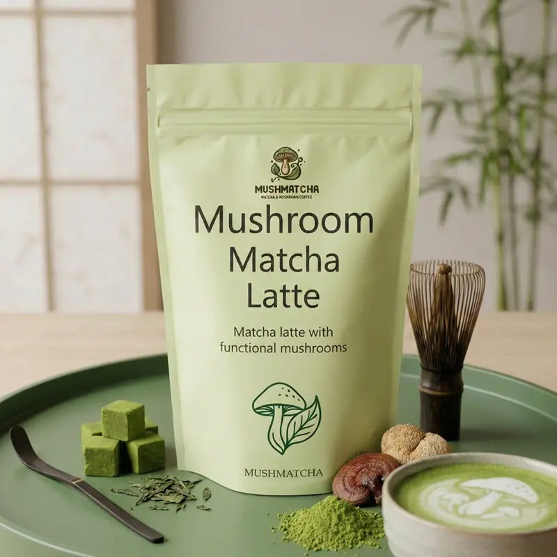 Mushroom Matcha Latte - Imagen 3