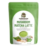 Mushroom Matcha Latte with Ashwagandha